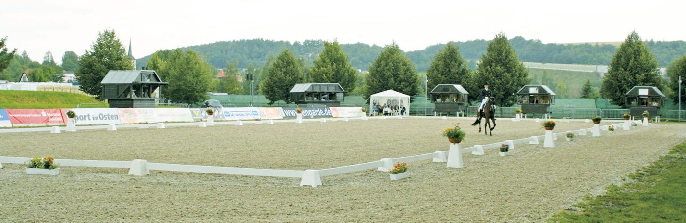 Dressage arenas
