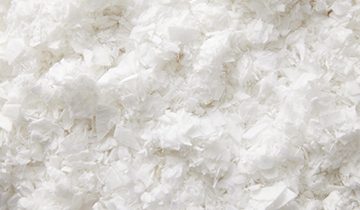 Shreds with fibres